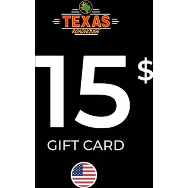Texas Roadhouse Gift Card 15 USD