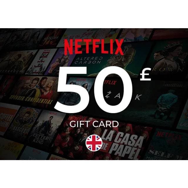 Netflix Gift Card 50 GBP