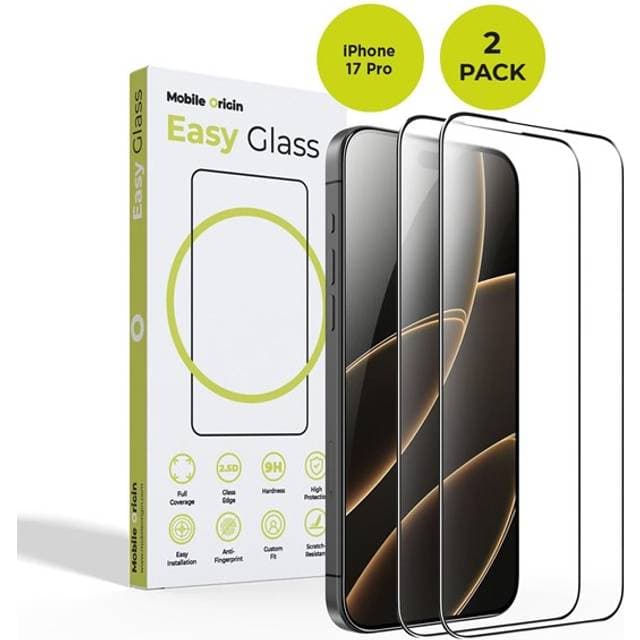 Mobile Origin EasyGlass iPhone 17 Pro 2 Pack