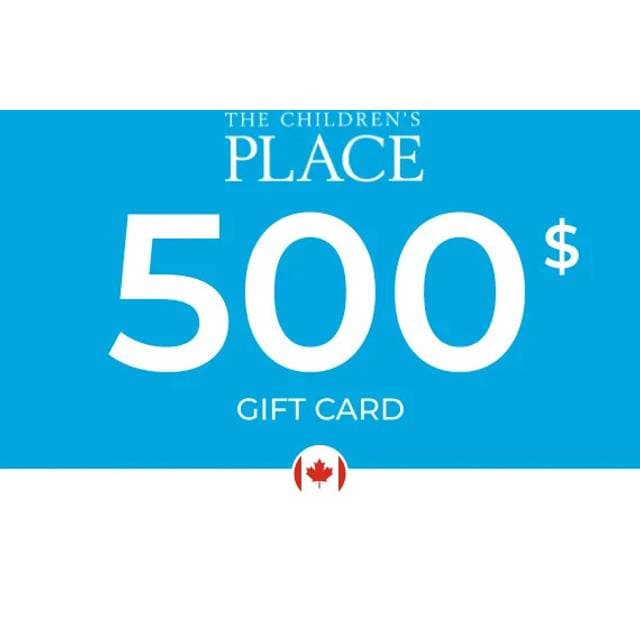 Children's Place Gift Card 500 CAD