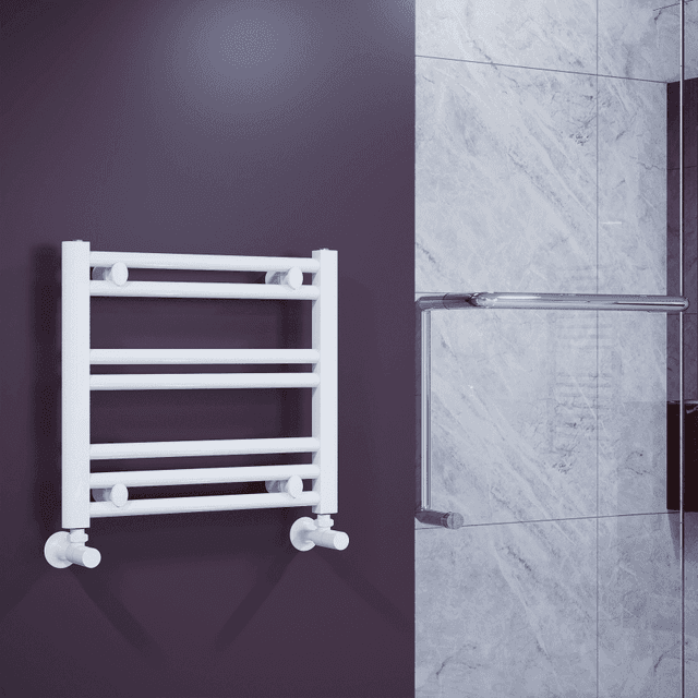 Titan Håndklædetørrer 600x450 Hvid