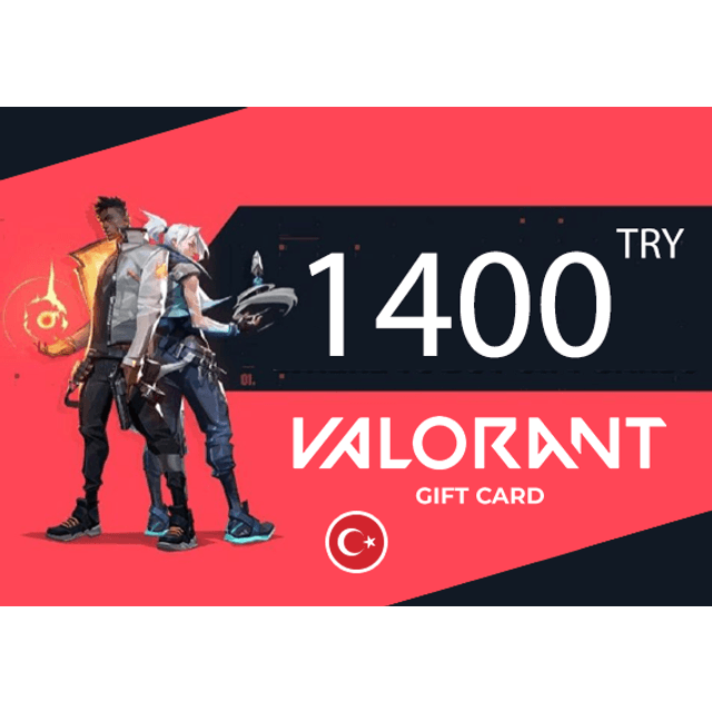 Valorant Gift Card 1400 TRY Key Turkey