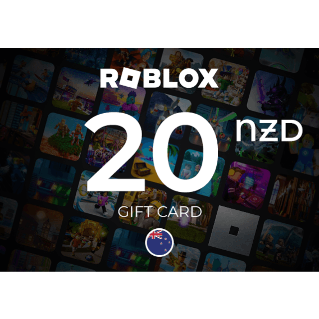 Roblox Card 20 NZD Key