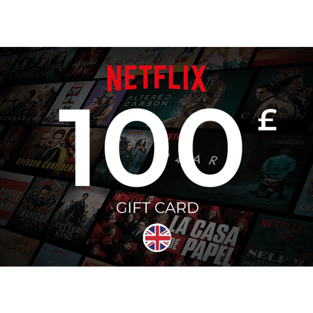 Netflix Gift Card 100 GBP