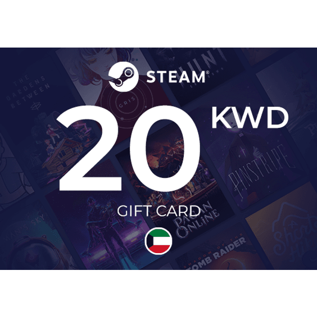 Steam Wallet Gift Card 20 KWD