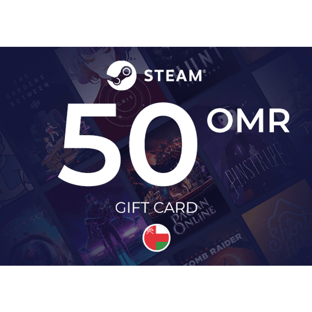 Steam Wallet Gift Card 50 OMR