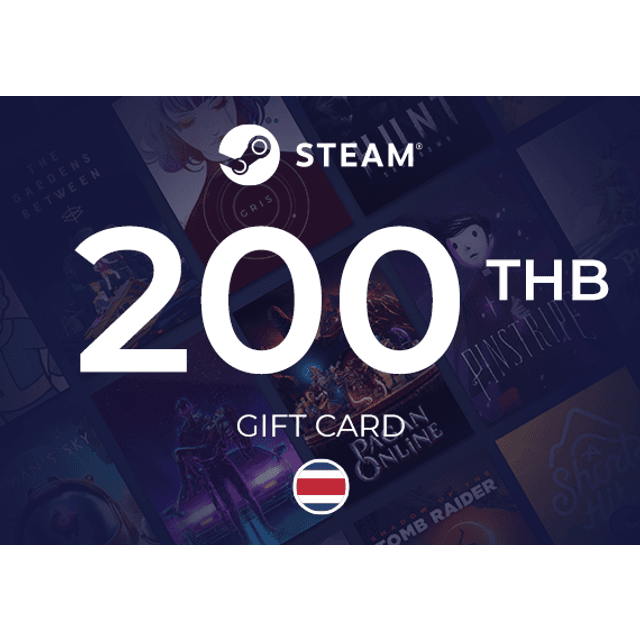 Steam Wallet Gift Card 200 THB