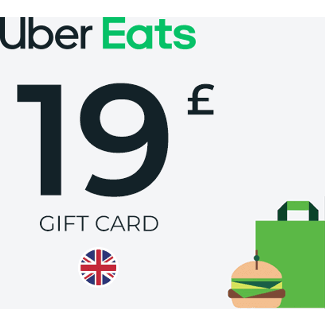 Uber Eats Gift Card 19 GBP
