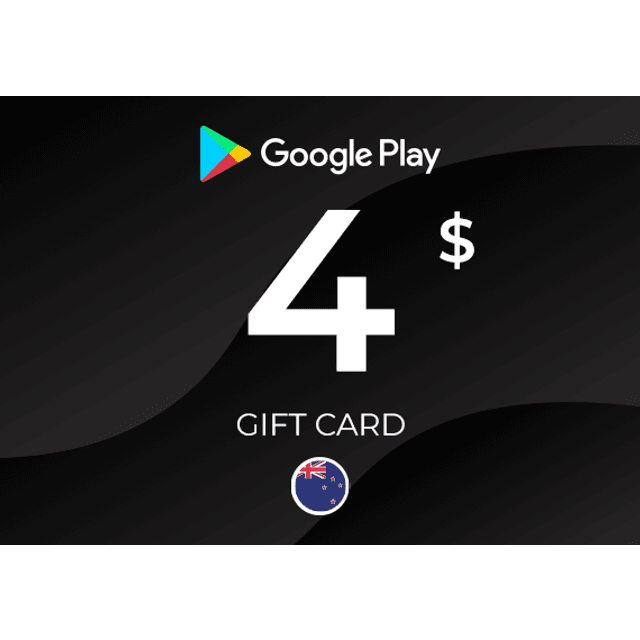 Google Play Gift Card 4 AUD