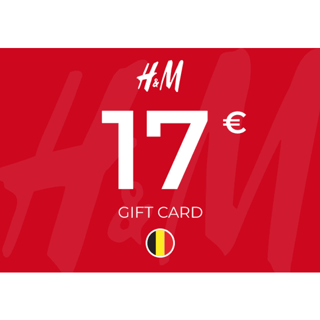 Gift Card 17 EUR Key Belgium