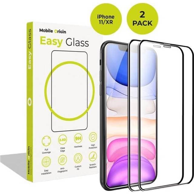 Mobile Origin EasyGlass iPhone 11 XR 2 Pack