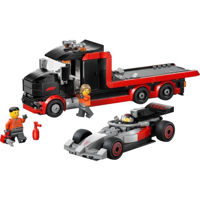 LEGO City 60493 F1 Udstillingstruck Med Audi