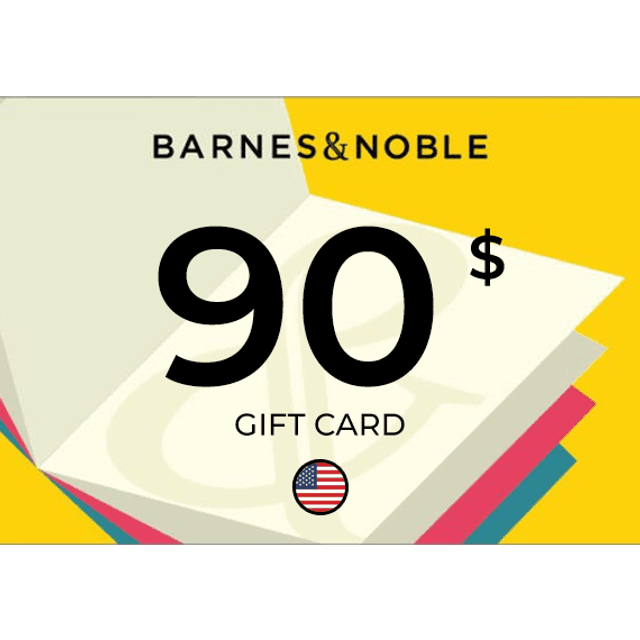 Barnes and Noble Gift Card 90 USD