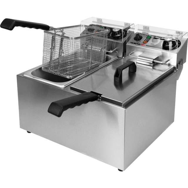 YATO Gastro Fritteuse 2x5L 2x2000W