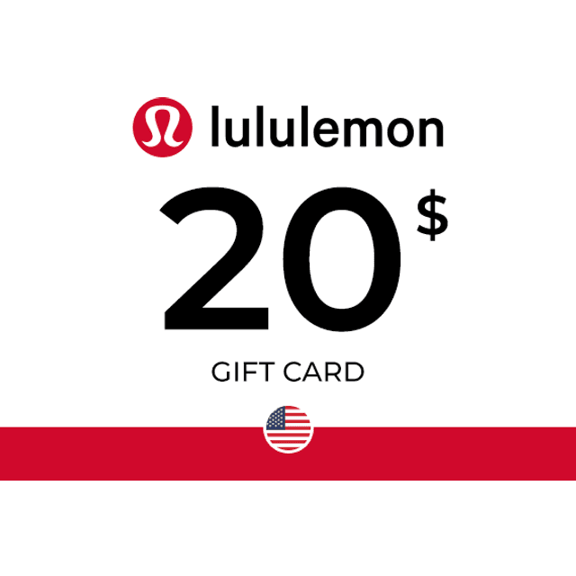 Lululemon Gift Card 20 USD