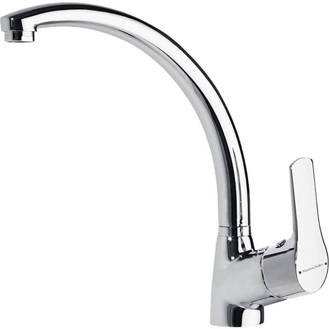 Hill Ceramic Vorno Krom Blank Köksblandare