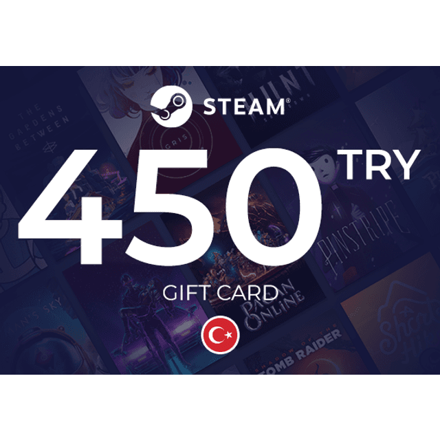 Steam Wallet Gift Card 450 TRY Turkey