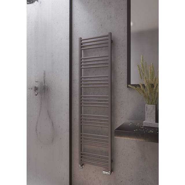 Fiona Håndklædetørrer 430x1620 Antracit