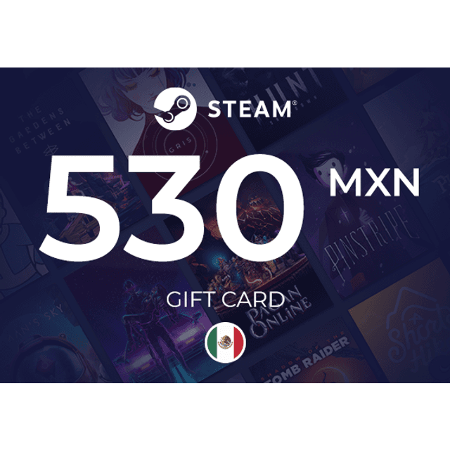 Steam Wallet Gift Card 530 MXN