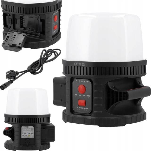 YATO Spotlight 18V 10000LM 360° IK08