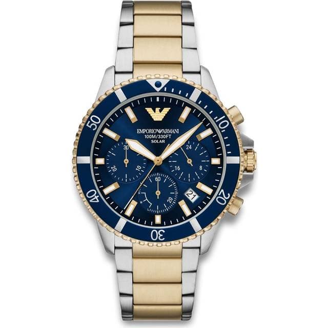 Armani Explorer AR11740 Blå Kvarts Herreur