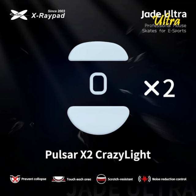 X-raypad Jade Ultra Skates Pulsar CrazyLight