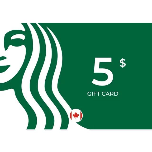 Starbucks Gift Card 5 CAD Key