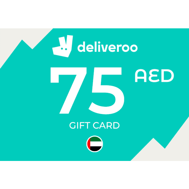Deliveroo Gift Card 75 AED