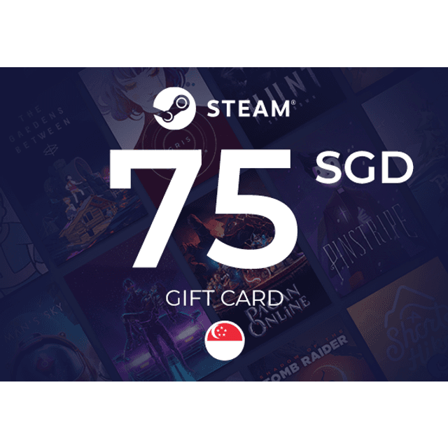Steam Wallet Gift Card 75 SGD