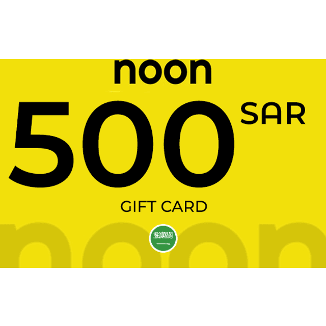 Noon Gift Card 500 SAR Key