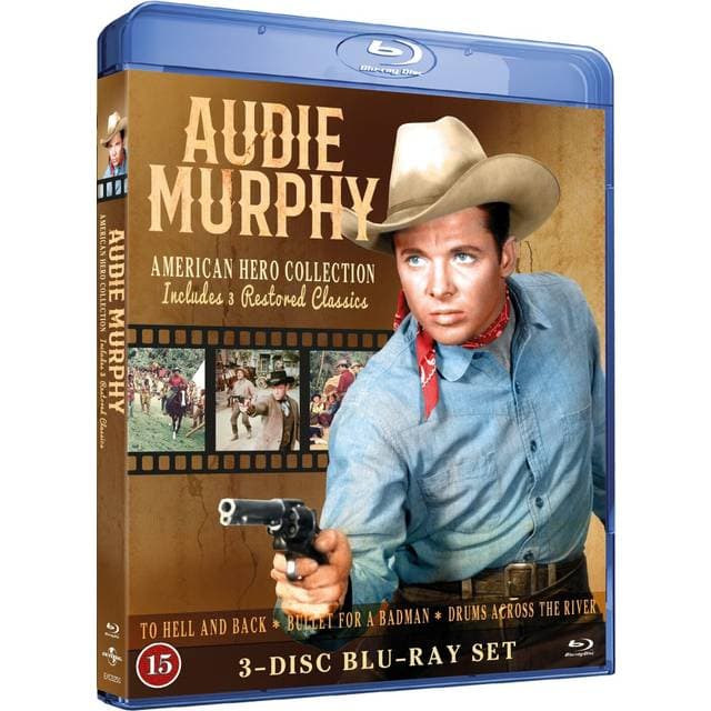Audie Murphy Limited Run Gift Box Blu-Ray