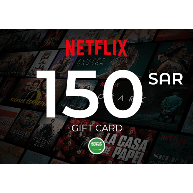 Netflix Gift Card 150 SAR Key