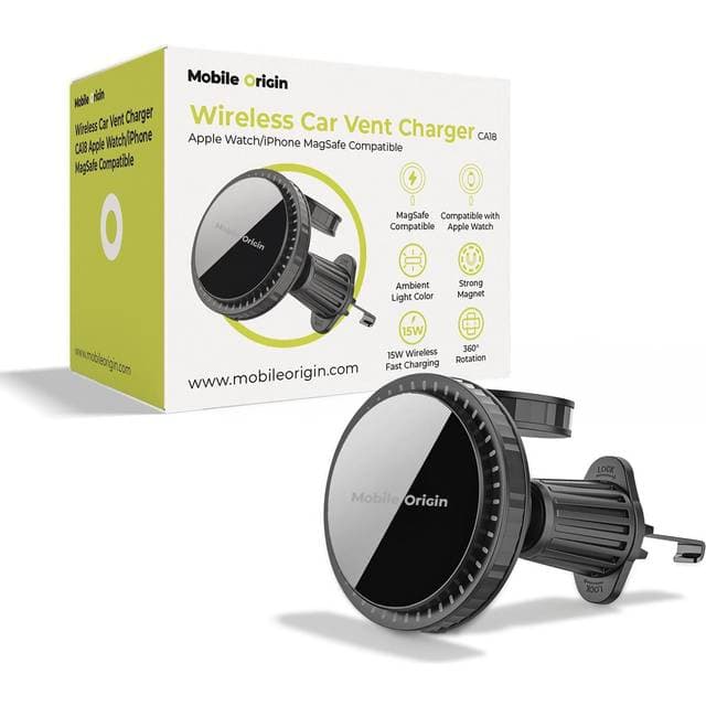 Mobile Origin Wireless Car Vent Charger CA18