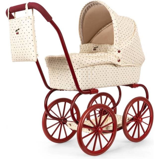 Konges Sløjd Minnie Dukkevogn Rød 72 cm