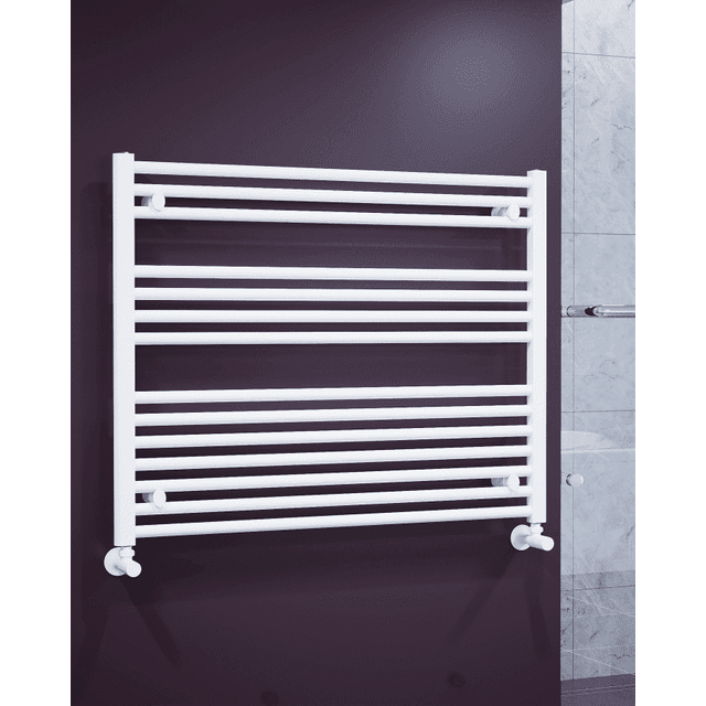 Titan Håndklædetørrer 1000x800 Hvid