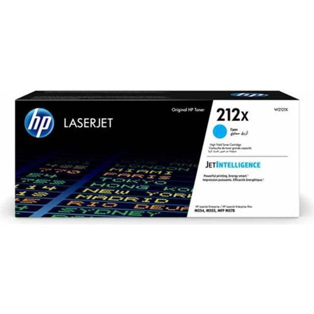 HP Lasertoner 212X - Cyan