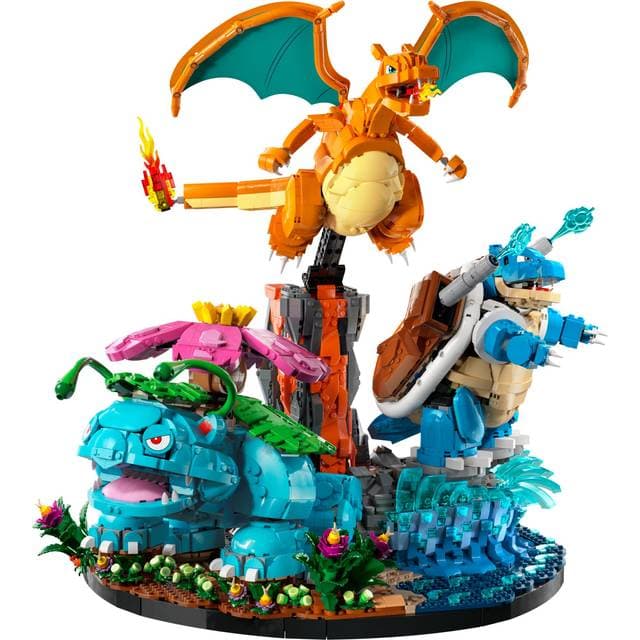 LEGO Venusaur Charizard Blastoise 72153