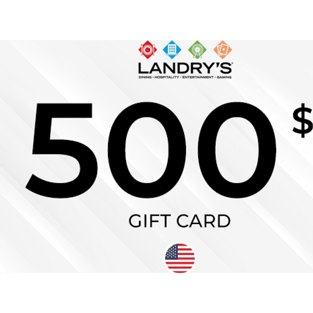 Landrys Gift Card 500 USD