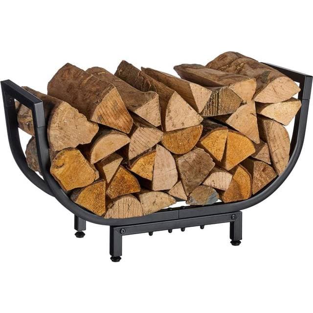 Northix Kaareva Rautainen Polttopuuteline