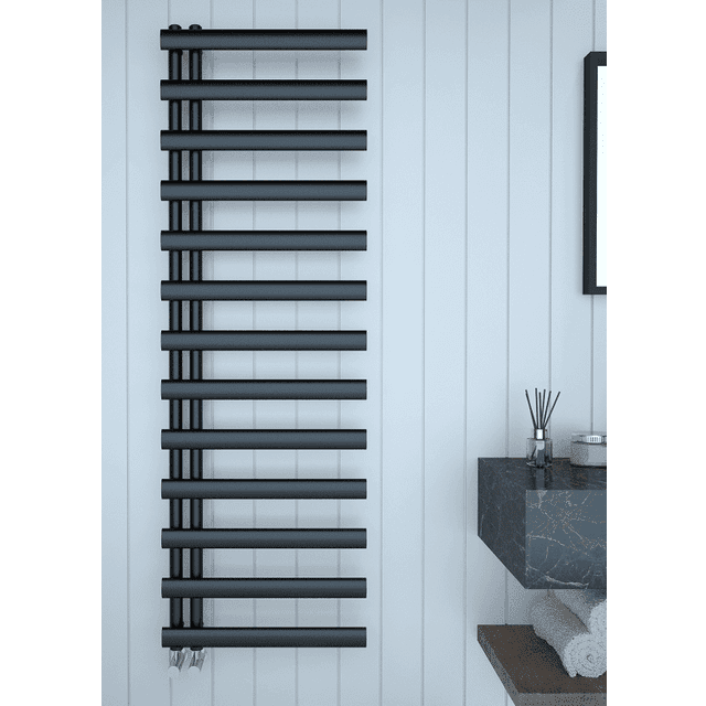 Kobe Håndklædetørrer Sort