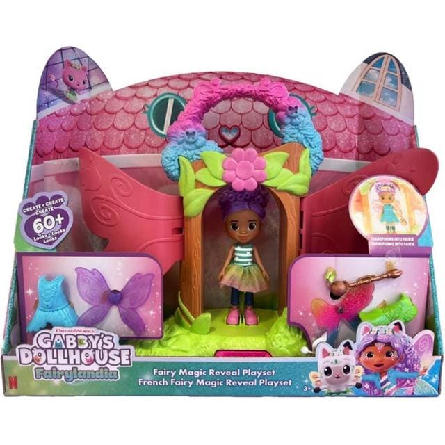 Gabby's Dollhouse Fairy Magic Reveal Playset