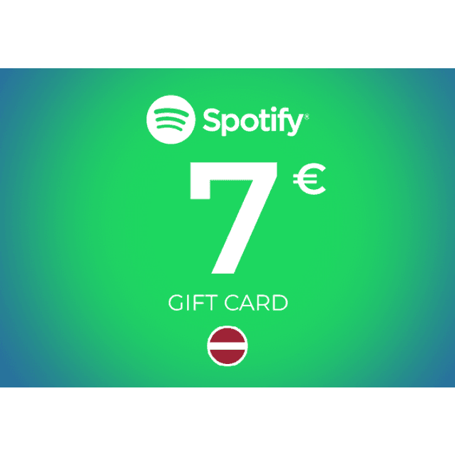 Spotify Gift Card 7 EUR Key