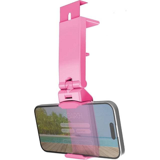 Universal Mobilholder Med Klemme Lyserød