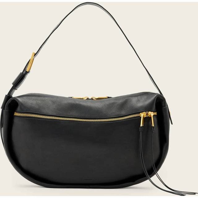 AllSaints Noemie Skuldertaske Noemie Uld - Sort