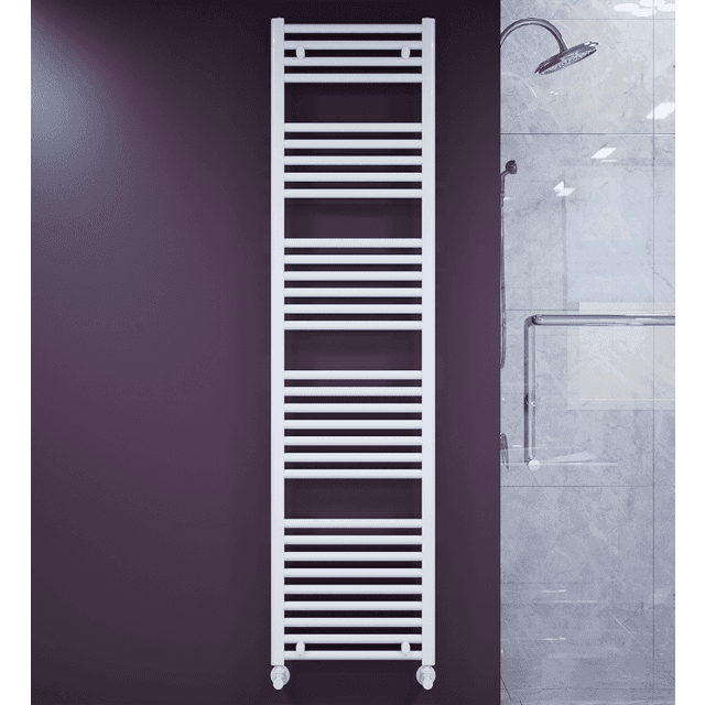 Titan Oval Håndklædetørrer 400x1800 Hvid