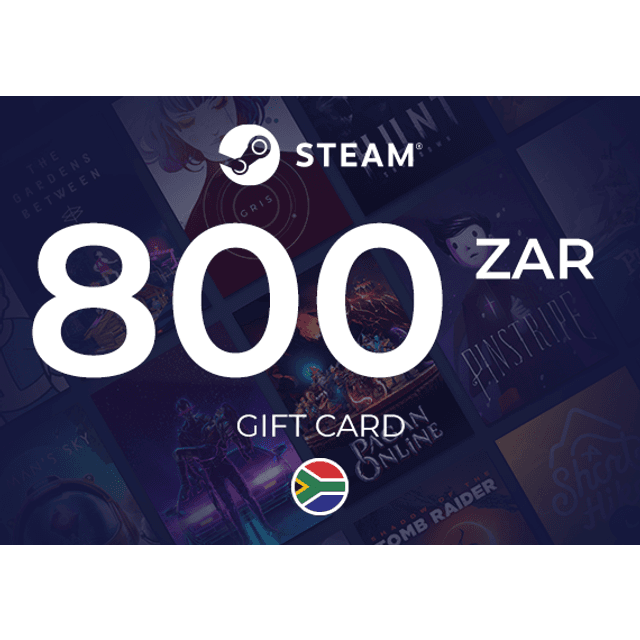 Steam Wallet Gift Card 800 ZAR