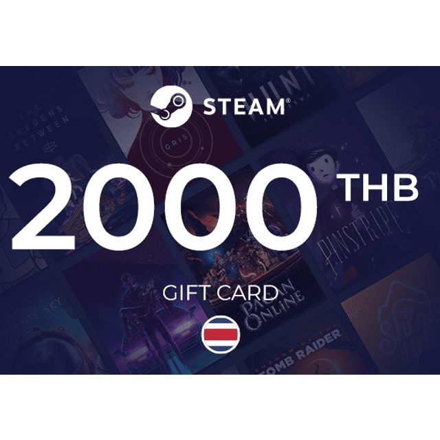 Steam Wallet Gift Card 2000 THB