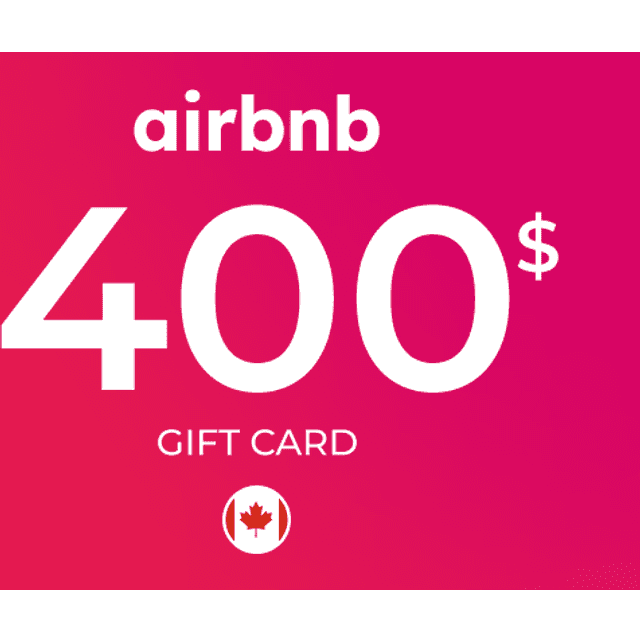 Airbnb Gift Card 400 CAD