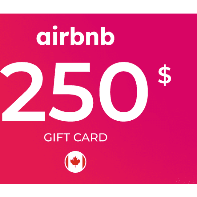 Airbnb Gift Card 250 CAD