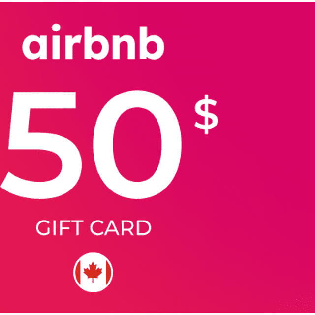 Airbnb Gift Card 50 CAD